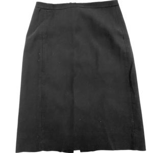 J Crew Black Pencil Skirt